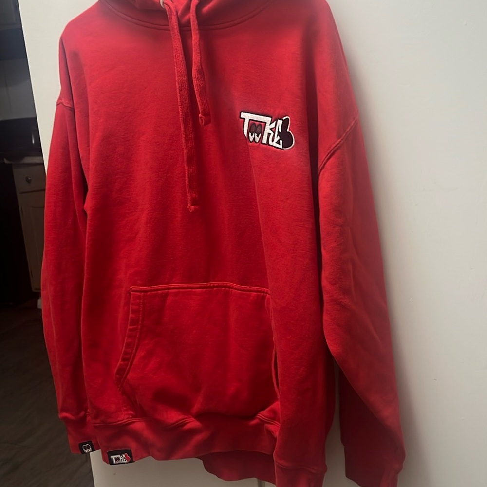 Red Xl Toke Hoodie